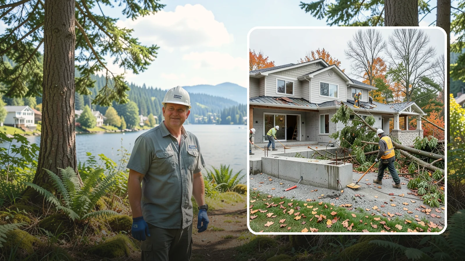Storm Damage Repair in Milton, King County, WA - Fast storm damage repair for the wind, rain, and fallen-tree harm PNW storms bring.