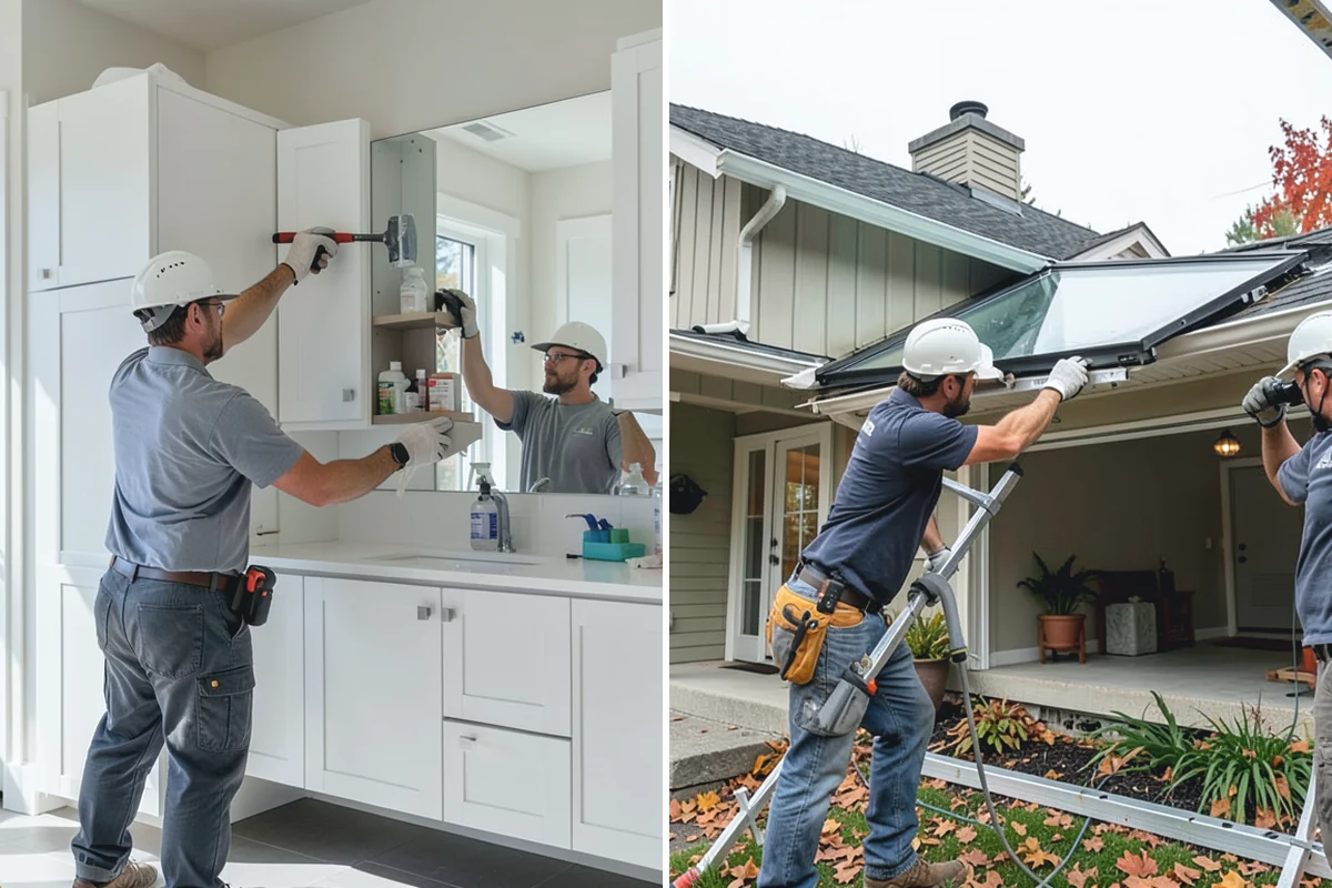 Storm Damage Repair in Redmond, King County, WA - Assess and temporarily secure the damage