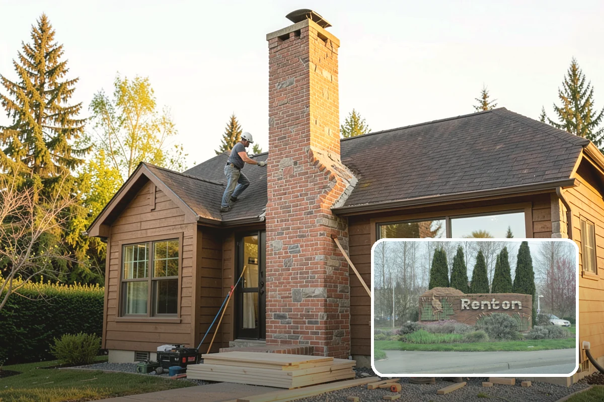 Storm Damage Repair in Renton, King County, WA - Secures the home quickly after a storm