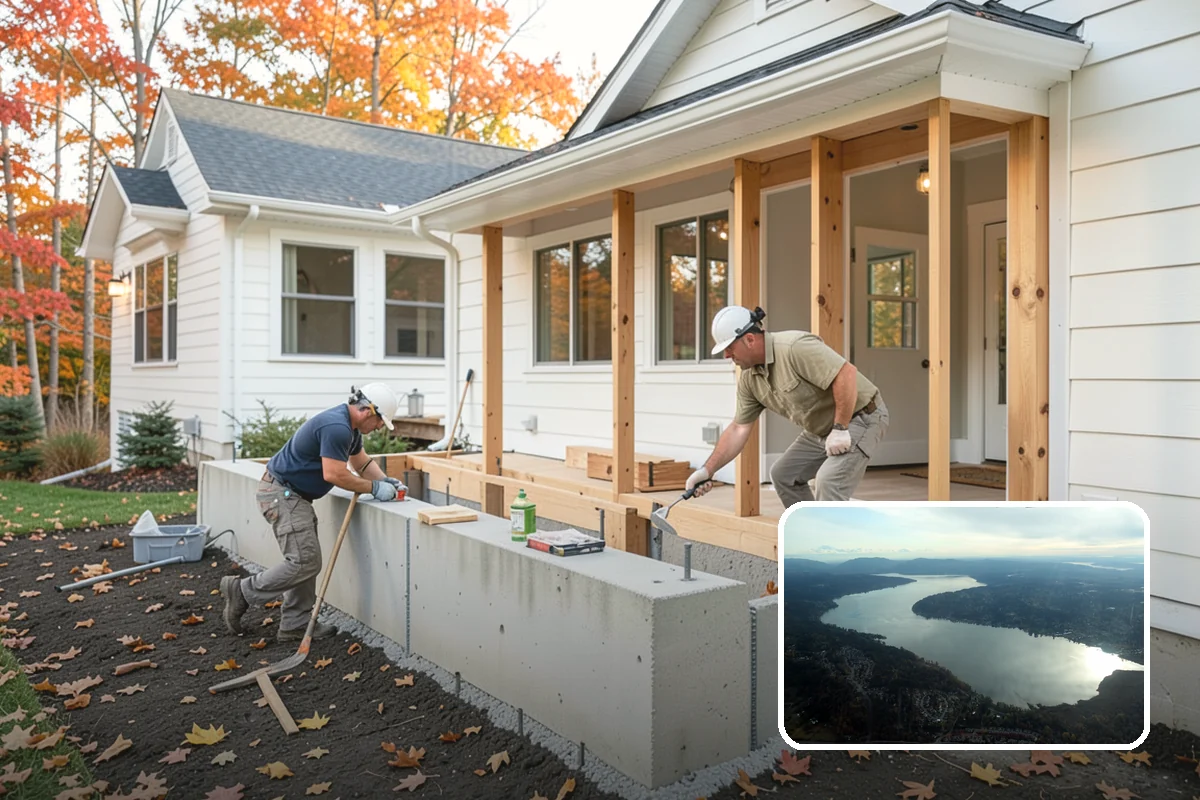 Storm Damage Repair in Sammamish, King County, WA - Secures the home quickly after a storm
