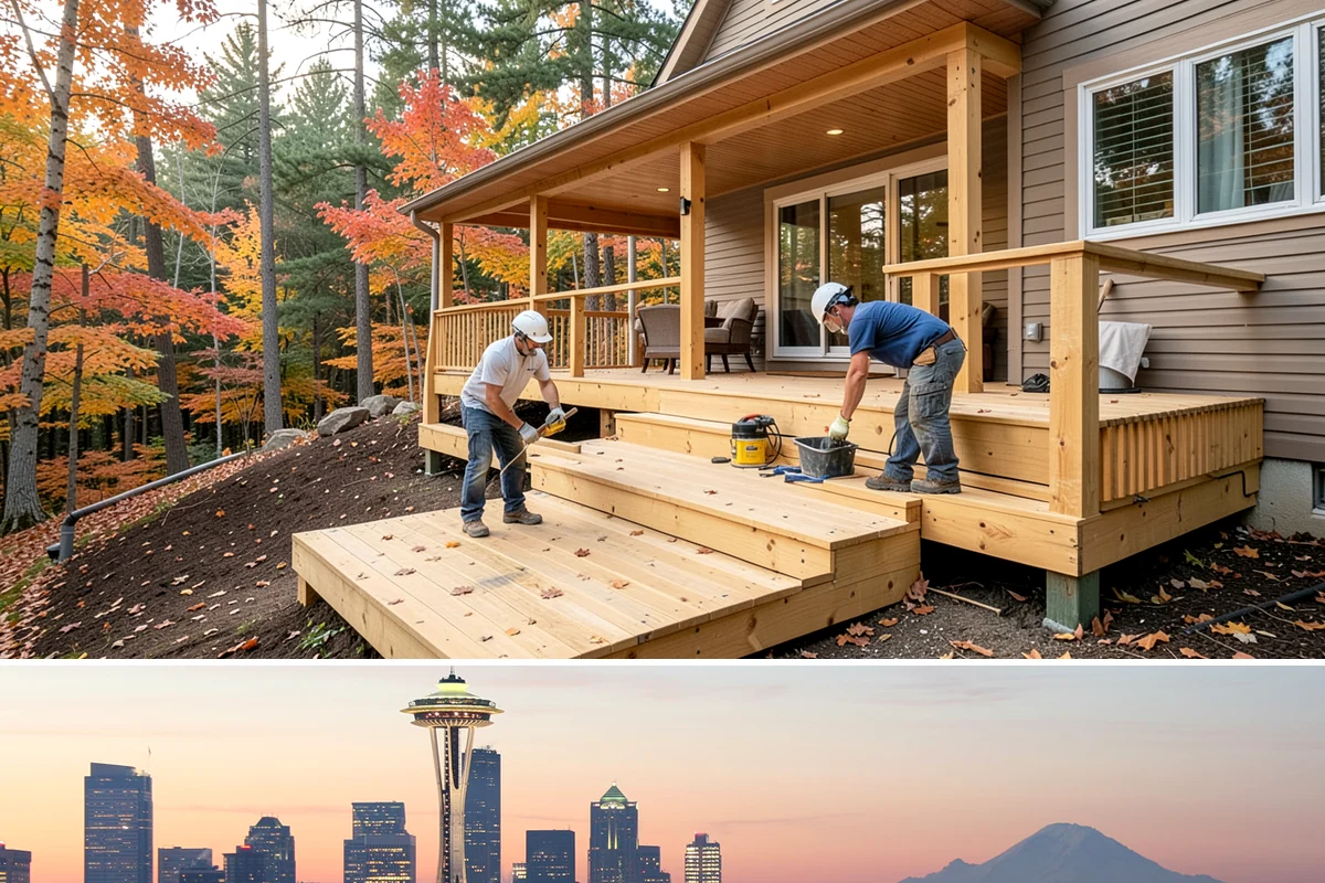 Storm Damage Repair in Seattle, King County, WA - Storm response is available year-round, with fall and winter being the busiest.