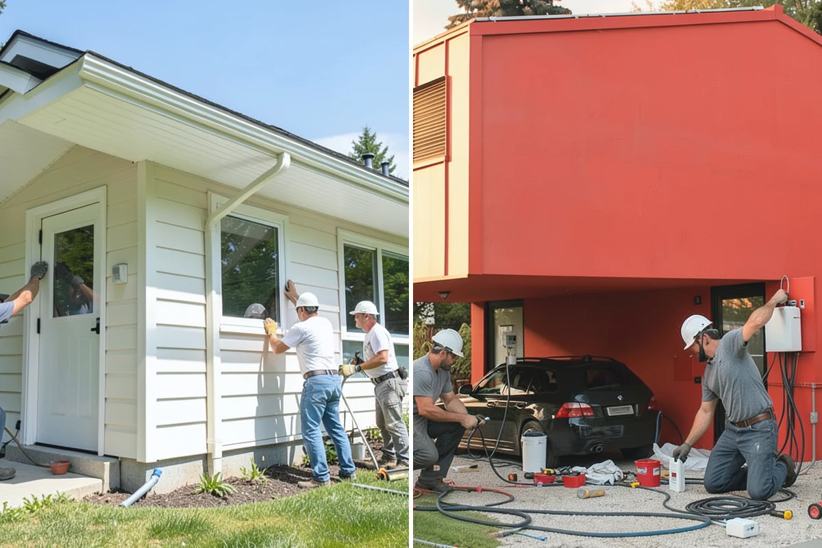 Storm Damage Repair in Woodinville, King County, WA - Assess and temporarily secure the damage