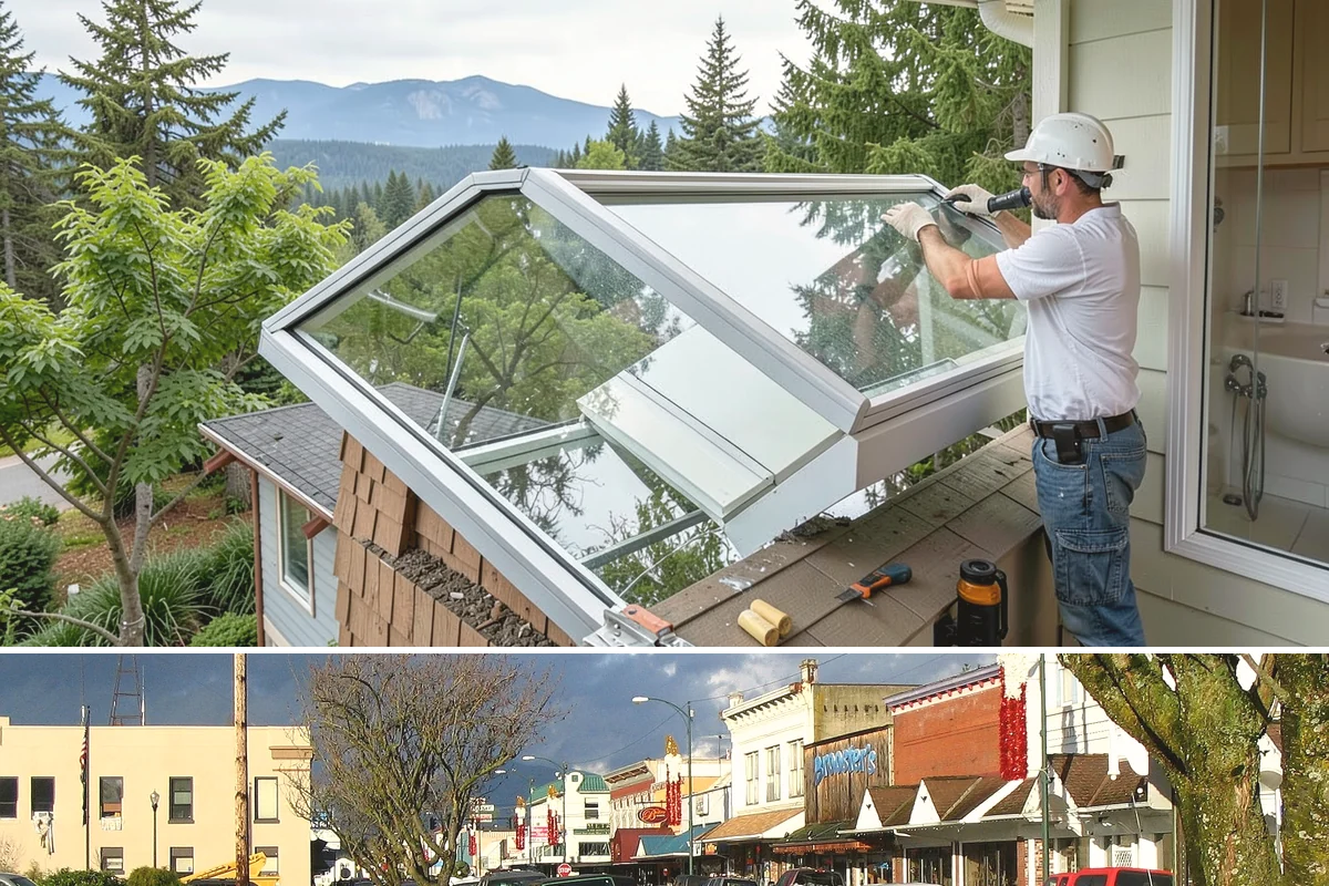 Storm Door Installation in Arlington, Snohomish County, WA - Fall installation readies your entry ahead of the wet, windy season, though storm doors can be added anytime.
