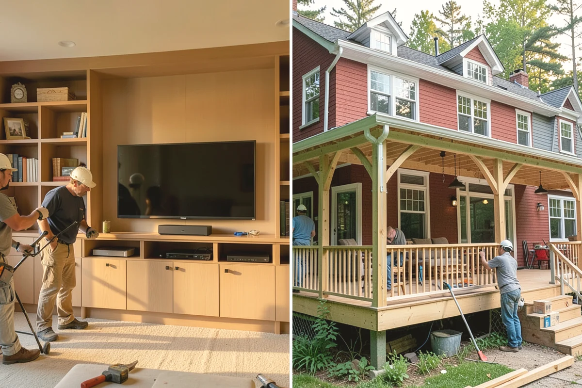 Storm Door Installation in Black Diamond, King County, WA - Measure the existing door frame and choose a swing side