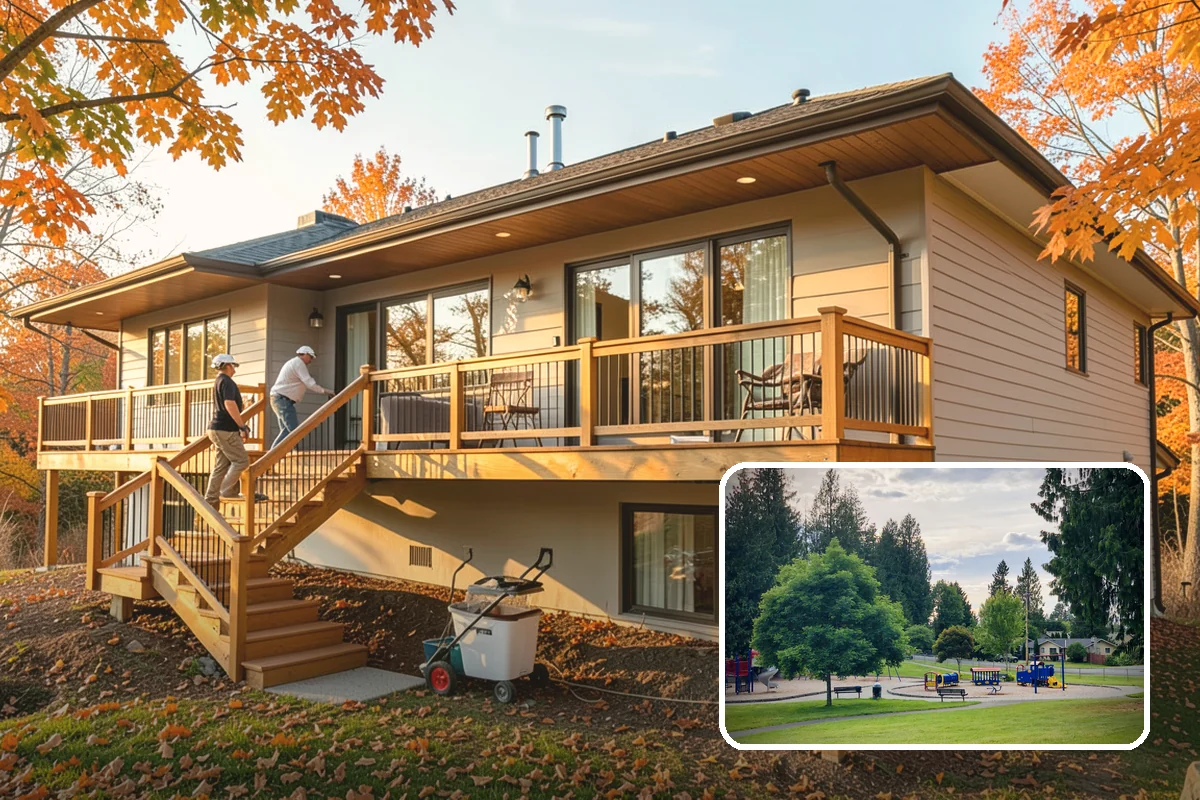 Storm Door Installation in Bonney Lake, Pierce County, WA - Extra weather protection for your main door