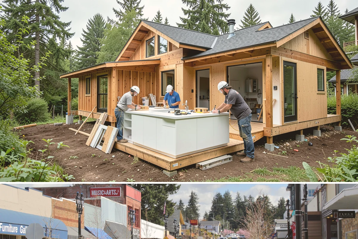 Storm Door Installation in Bothell, King County, WA - Fall installation readies your entry ahead of the wet, windy season, though storm doors can be added anytime.