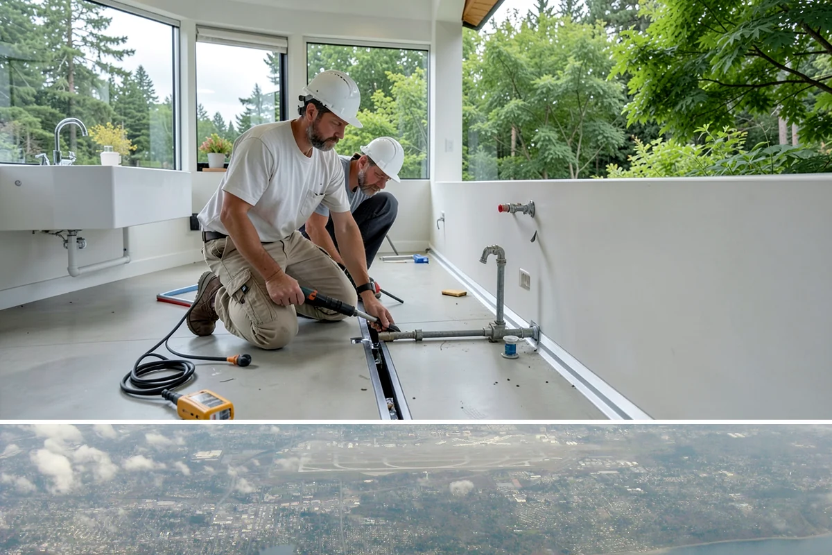 Storm Door Installation in Burien, King County, WA - Fall installation readies your entry ahead of the wet, windy season, though storm doors can be added anytime.