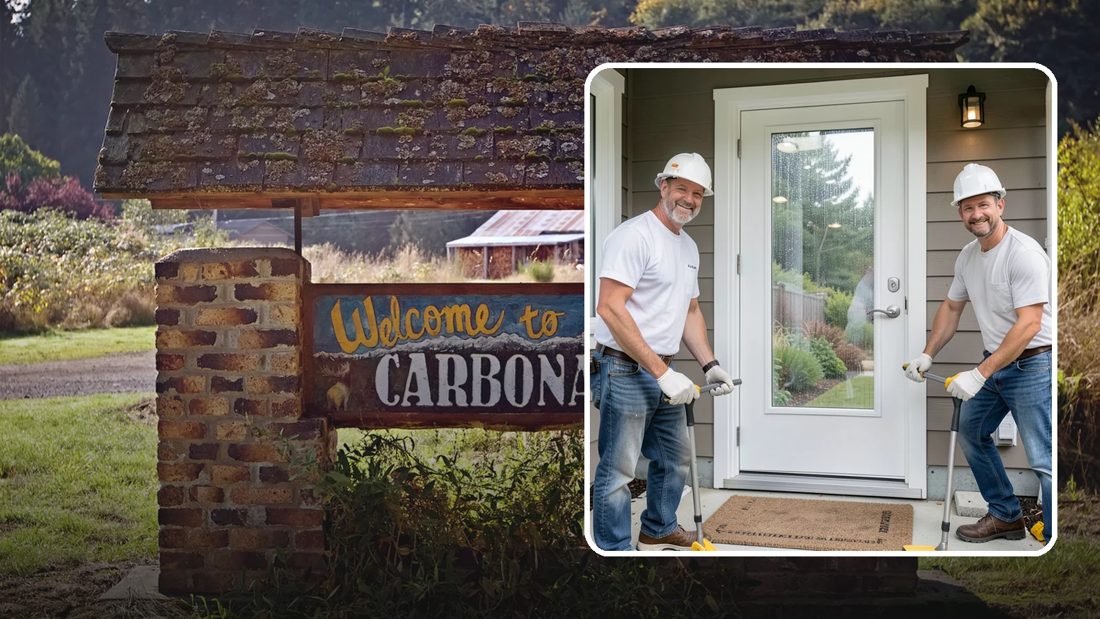 Storm Door Installation in Carbonado, Pierce County, WA - A storm door that shields your entry from Northwest wind and rain while adding ventilation and light.