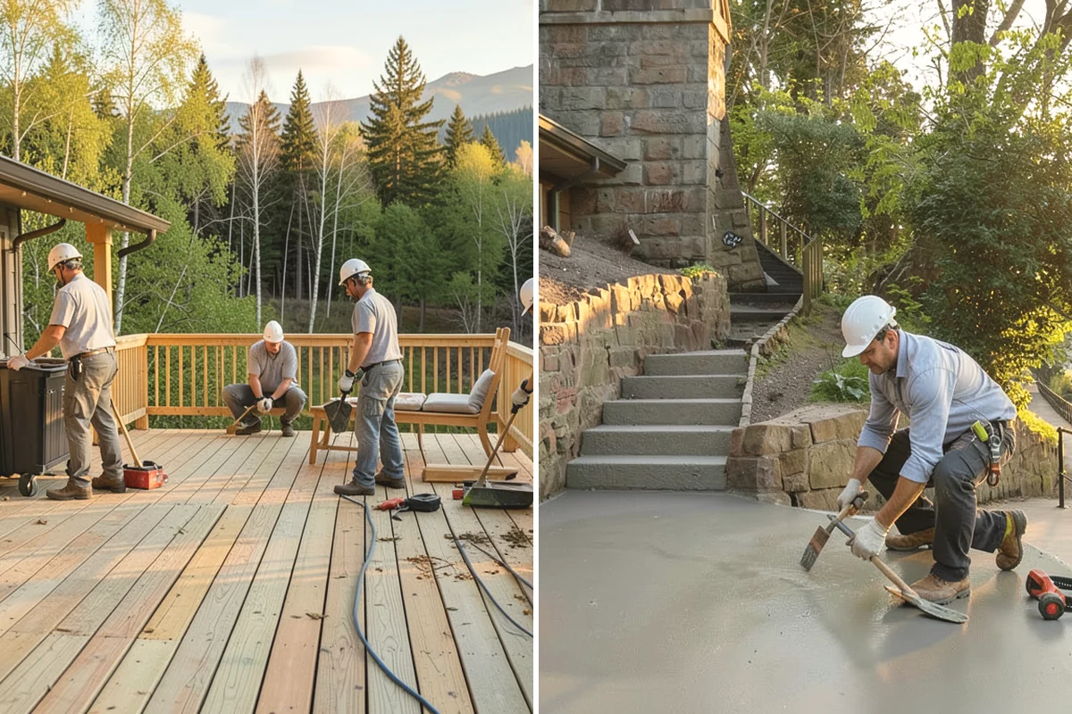 Storm Door Installation in Carbonado, Pierce County, WA - Measure the existing door frame and choose a swing side