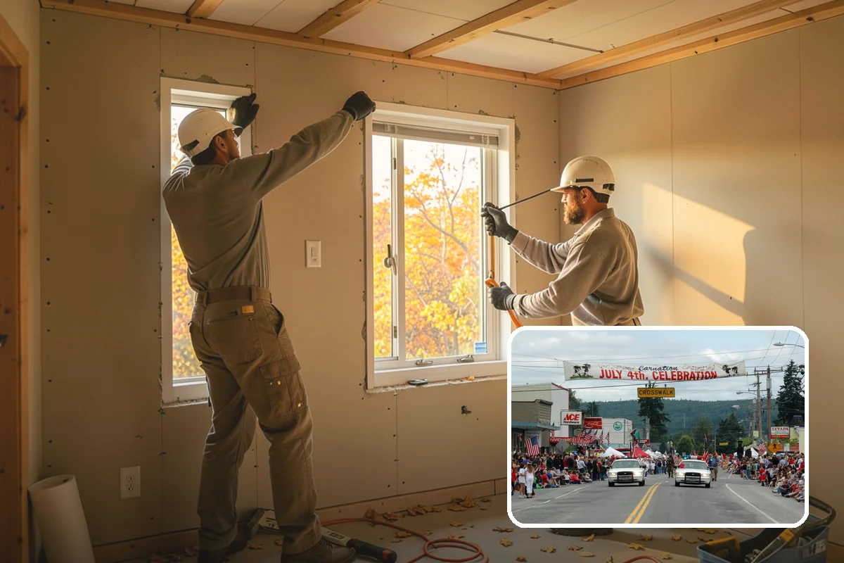 Storm Door Installation in Carnation, King County, WA - Extra weather protection for your main door