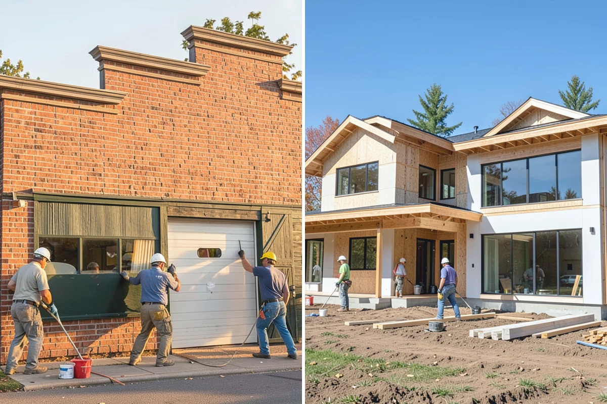 Storm Door Installation in Coupeville, Island County, WA - Measure the existing door frame and choose a swing side
