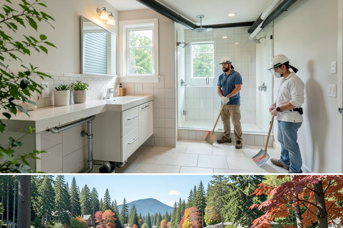 Storm Door Installation in Covington, King County, WA - Fall installation readies your entry ahead of the wet, windy season, though storm doors can be added anytime.