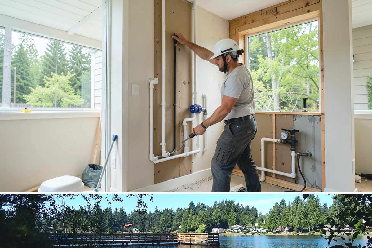 Storm Door Installation in Federal Way, King County, WA - Fall installation readies your entry ahead of the wet, windy season, though storm doors can be added anytime.