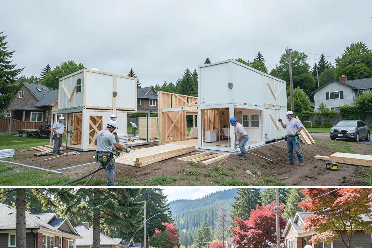 Storm Door Installation in Hunts Point, King County, WA - Fall installation readies your entry ahead of the wet, windy season, though storm doors can be added anytime.