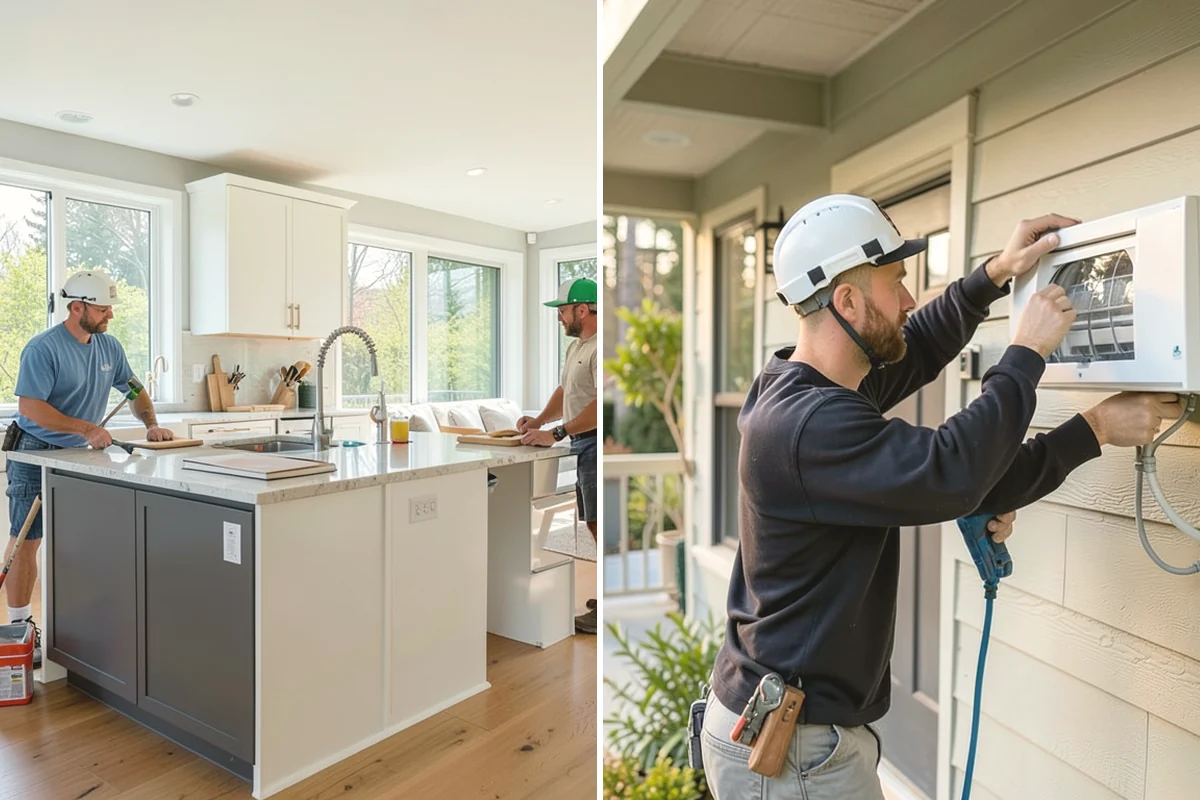 Storm Door Installation in Issaquah, King County, WA - Measure the existing door frame and choose a swing side
