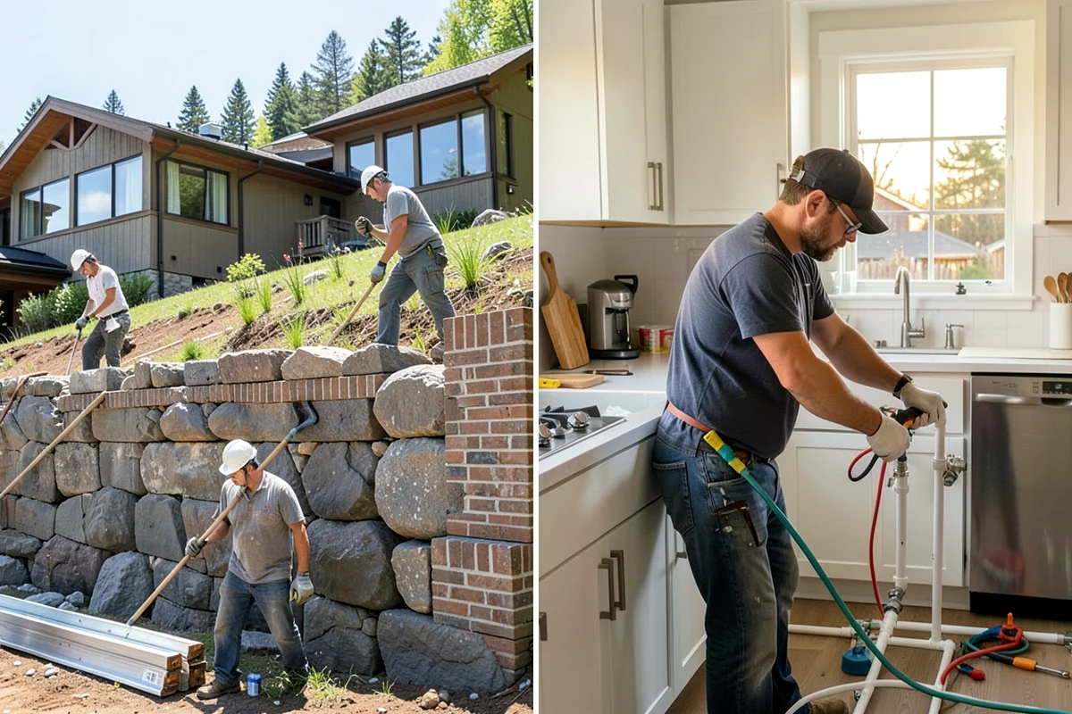 Storm Door Installation in Kenmore, King County, WA - Measure the existing door frame and choose a swing side