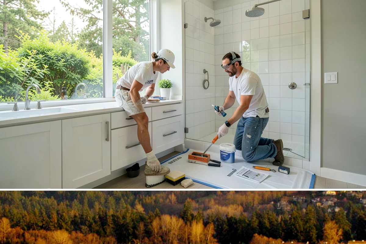 Storm Door Installation in Kenmore, King County, WA - Fall installation readies your entry ahead of the wet, windy season, though storm doors can be added anytime.
