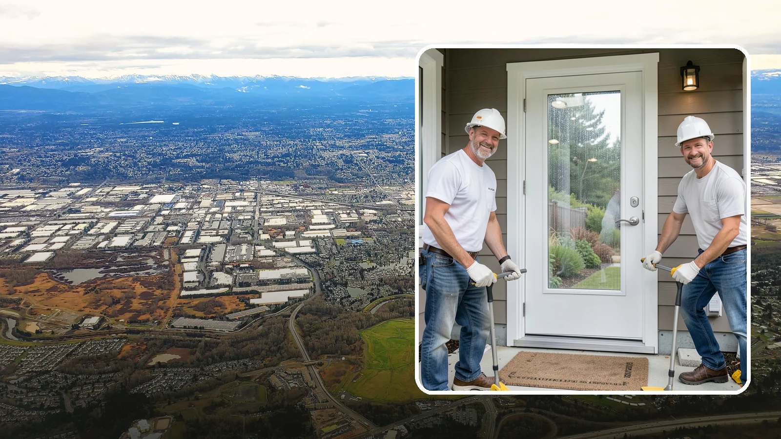 Storm Door Installation in Kent, King County, WA - A storm door that shields your entry from Northwest wind and rain while adding ventilation and light.