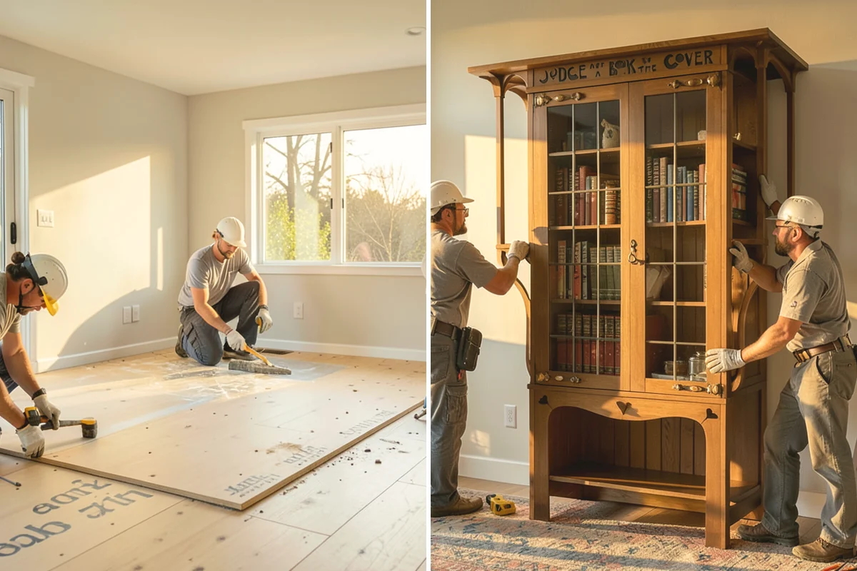 Storm Door Installation in Mercer Island, King County, WA - Measure the existing door frame and choose a swing side