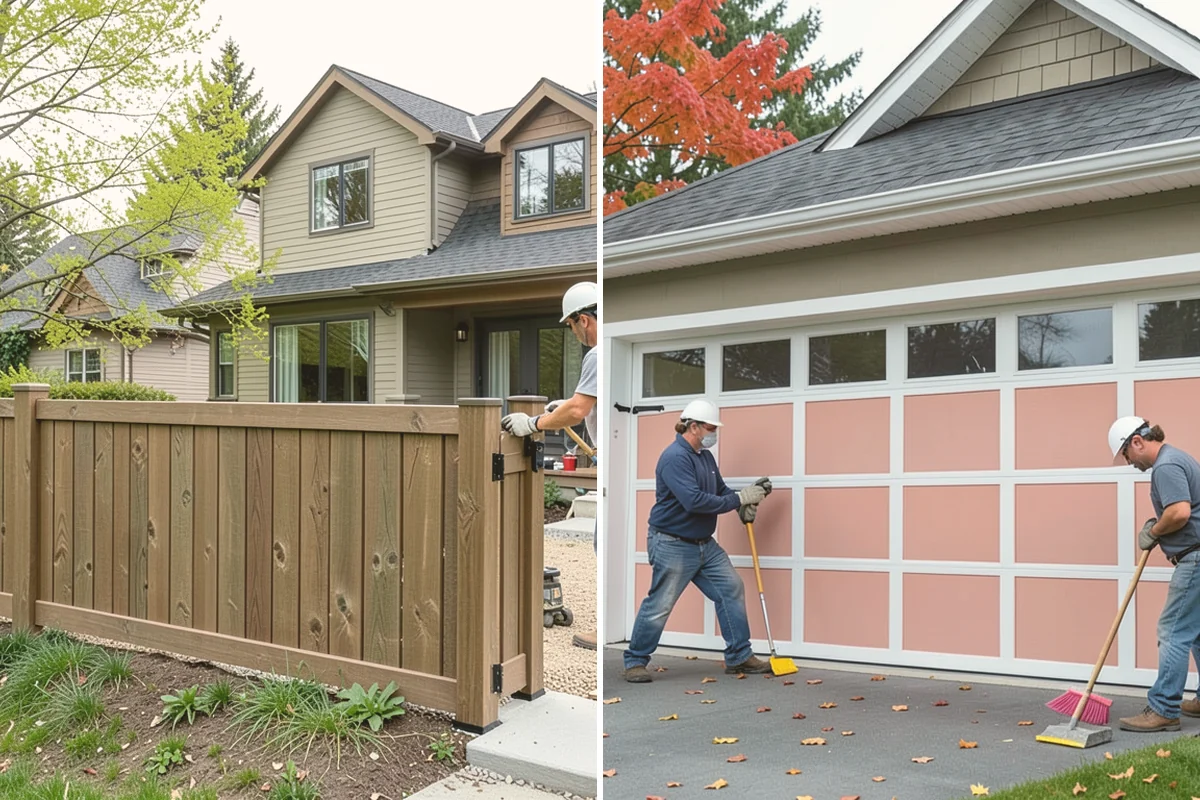 Storm Door Installation in Milton, King County, WA - Measure the existing door frame and choose a swing side