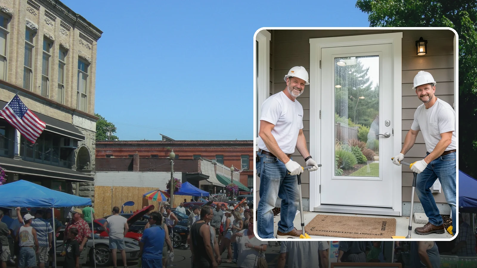 Storm Door Installation in Snohomish, Snohomish County, WA - A storm door that shields your entry from Northwest wind and rain while adding ventilation and light.