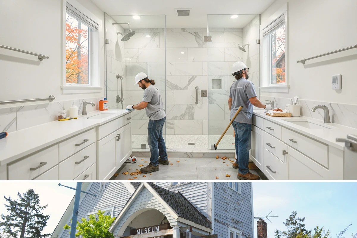 Storm Door Installation in Steilacoom, Pierce County, WA - Fall installation readies your entry ahead of the wet, windy season, though storm doors can be added anytime.