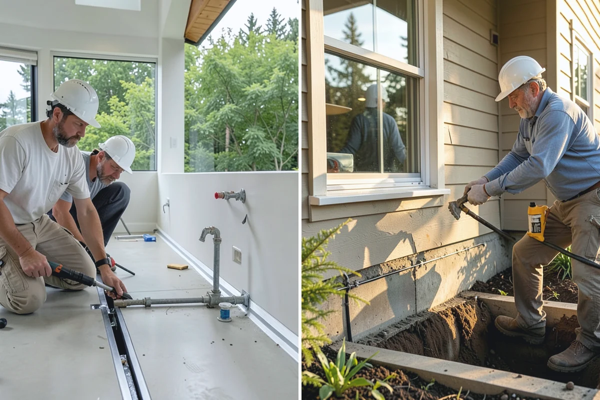 Storm Door Installation in Sumner, Pierce County, WA - Measure the existing door frame and choose a swing side