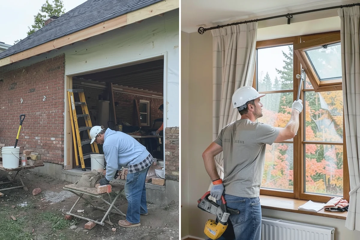 Storm Door Installation in Wilkeson, Pierce County, WA - Measure the existing door frame and choose a swing side