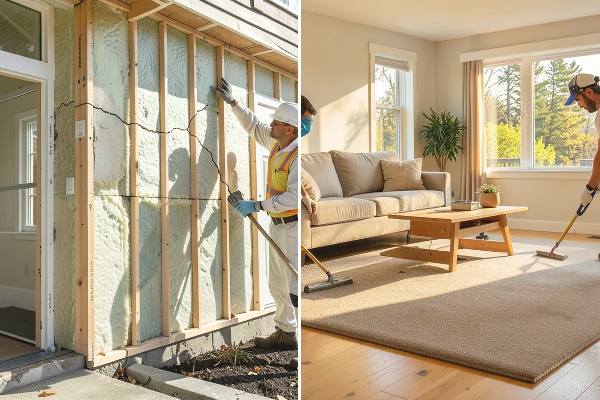 Storm Door Installation in Yarrow Point, King County, WA - Measure the existing door frame and choose a swing side