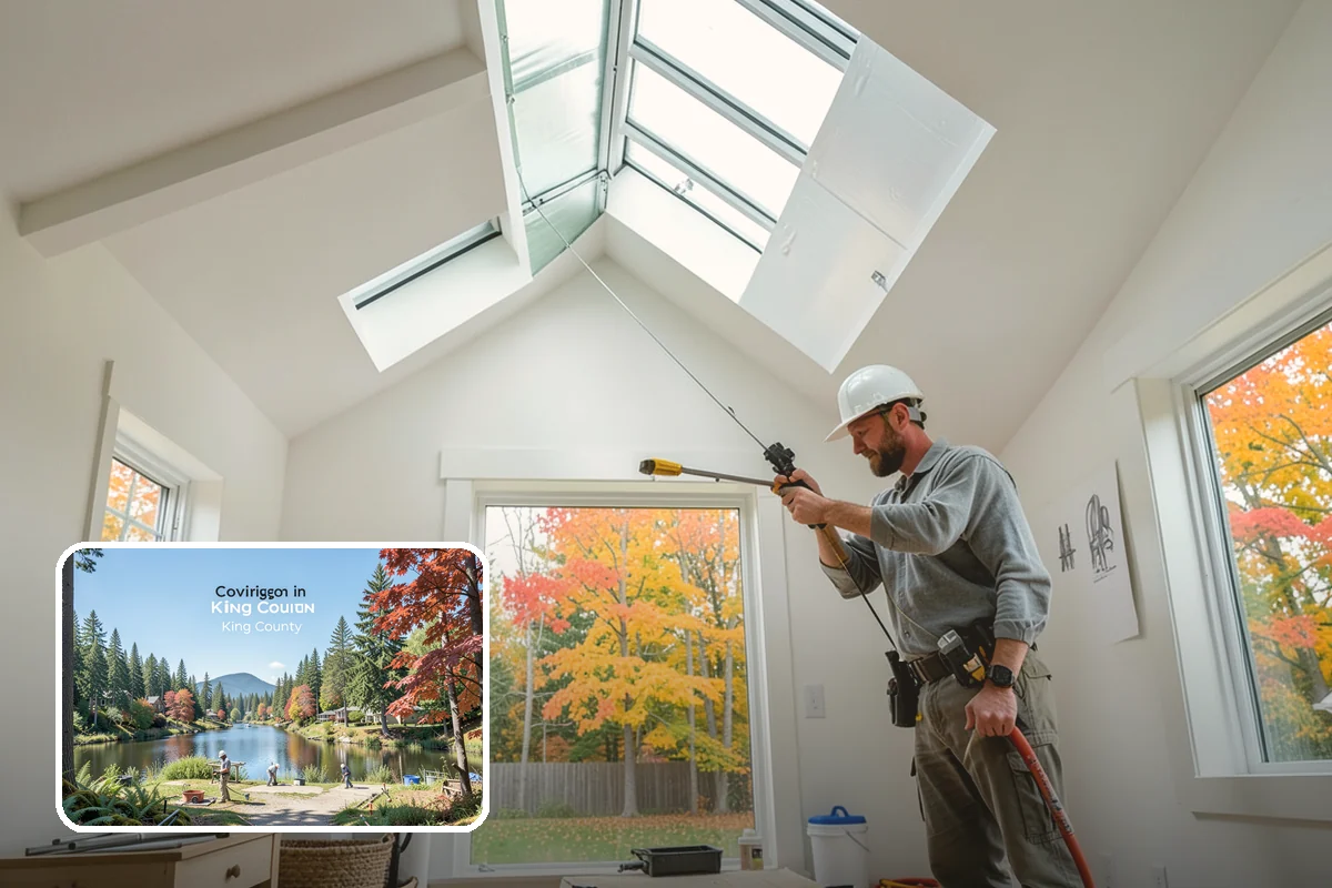 Storm Window Installation in Covington, King County, WA - Extra insulation without replacing existing windows