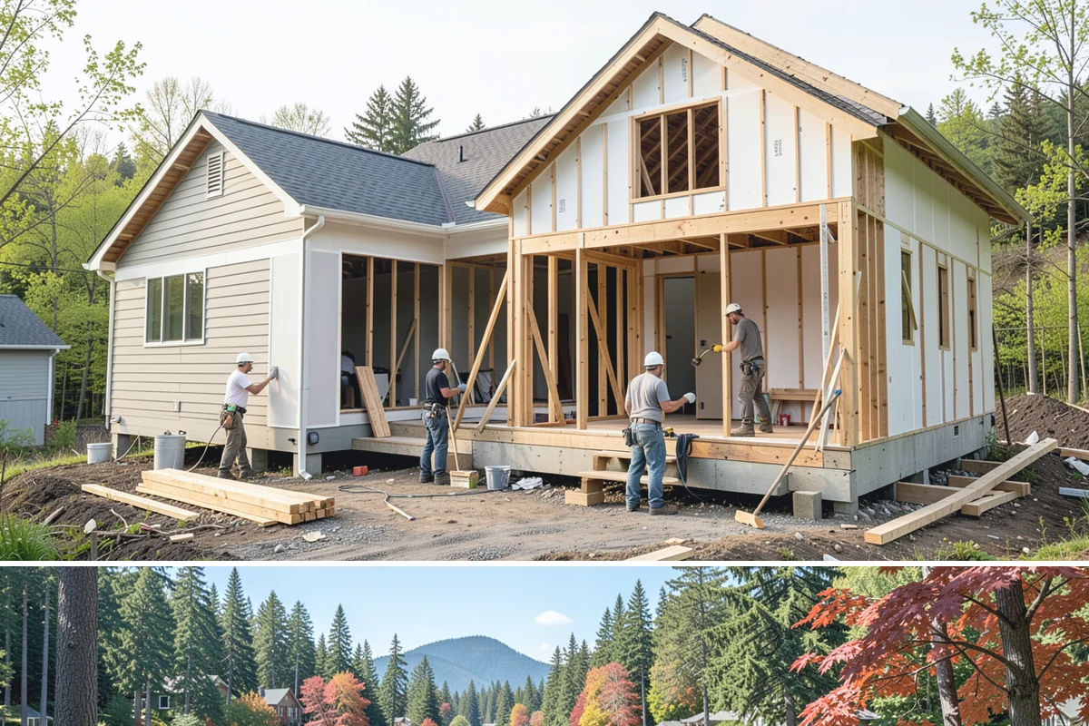 Storm Window Installation in Covington, King County, WA - Installing storm windows ahead of the wet, windy fall season maximizes their comfort and protection benefits.