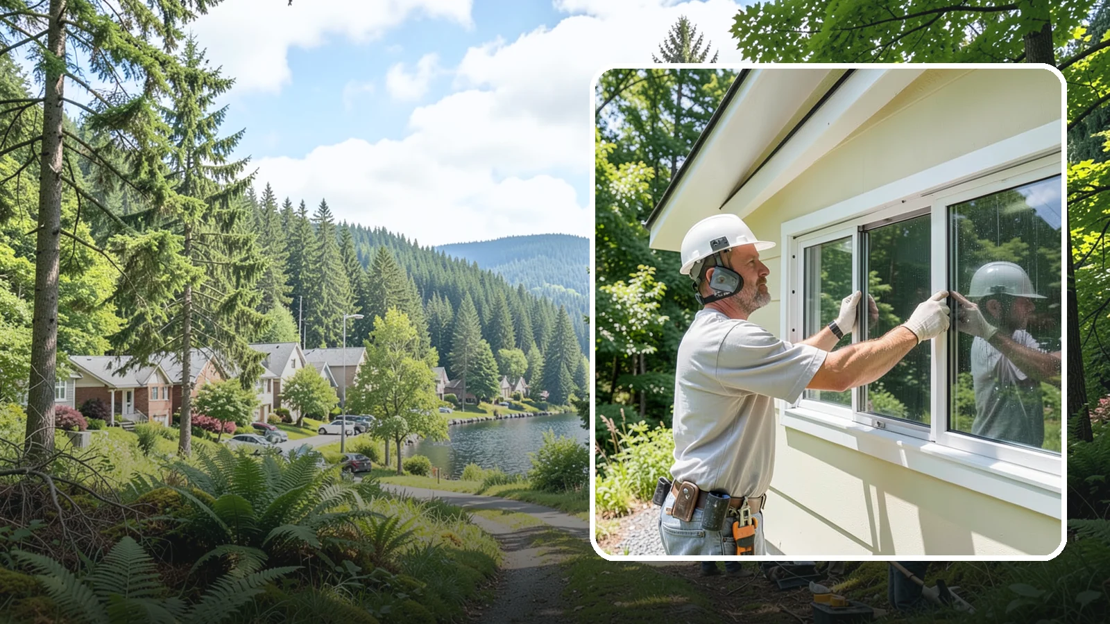 Storm Window Installation in Lake Forest Park, King County, WA - Installing protective storm windows that add insulation and shield primary windows from harsh PNW weather.
