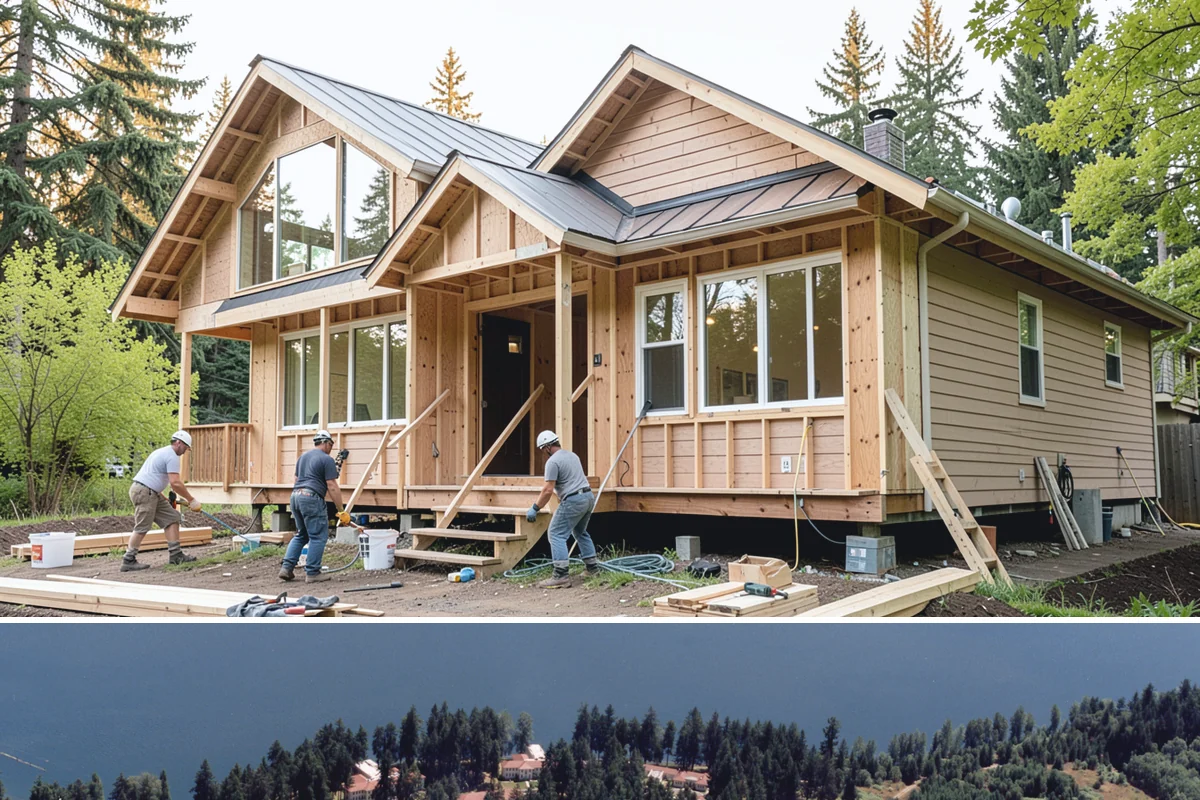 Storm Window Installation in Lakewood, Pierce County, WA - Installing storm windows ahead of the wet, windy fall season maximizes their comfort and protection benefits.