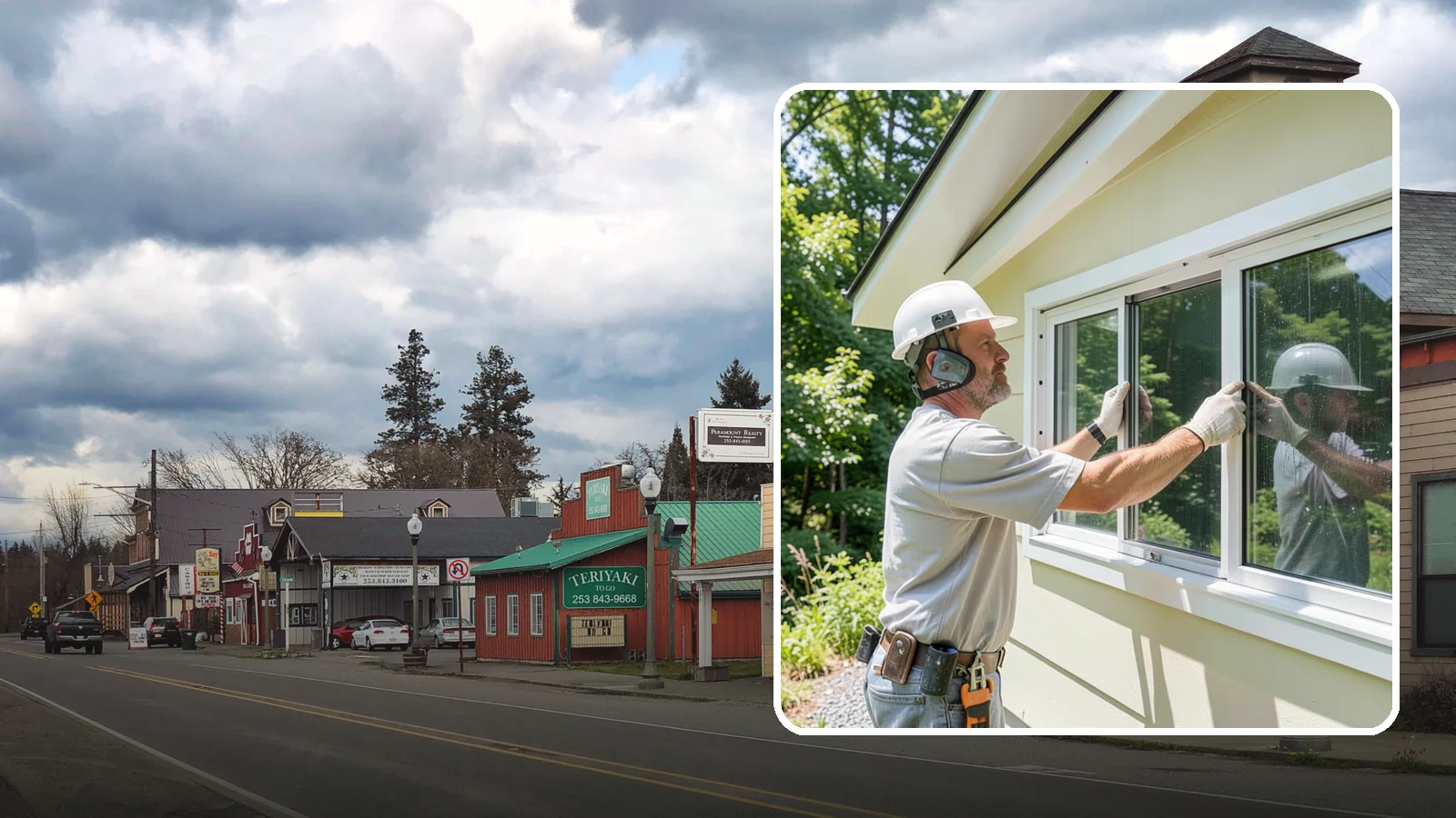 Storm Window Installation in Roy, Pierce County, WA - Installing protective storm windows that add insulation and shield primary windows from harsh PNW weather.
