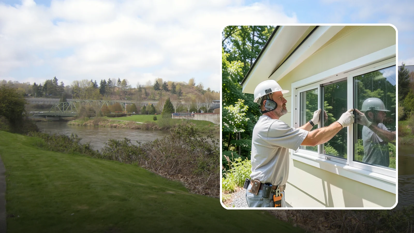 Storm Window Installation in Tukwila, King County, WA - Installing protective storm windows that add insulation and shield primary windows from harsh PNW weather.
