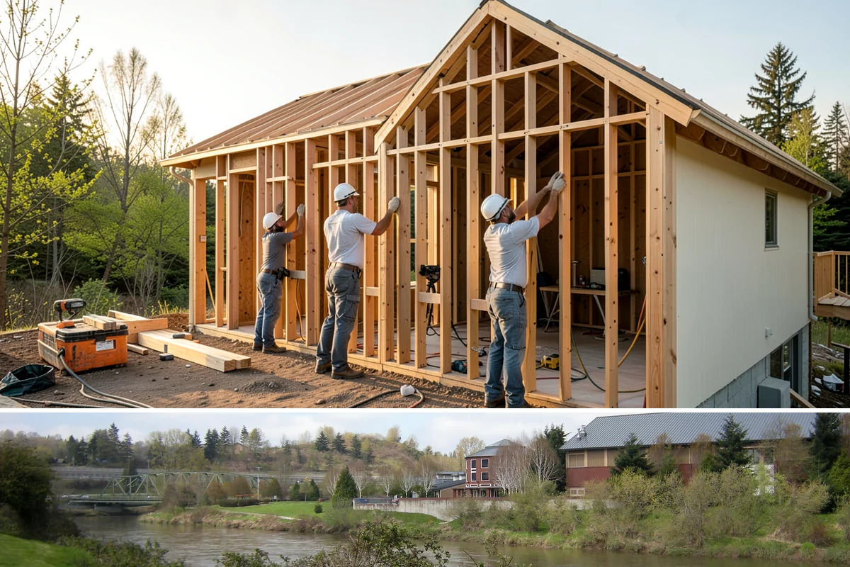 Storm Window Installation in Tukwila, King County, WA - Installing storm windows ahead of the wet, windy fall season maximizes their comfort and protection benefits.