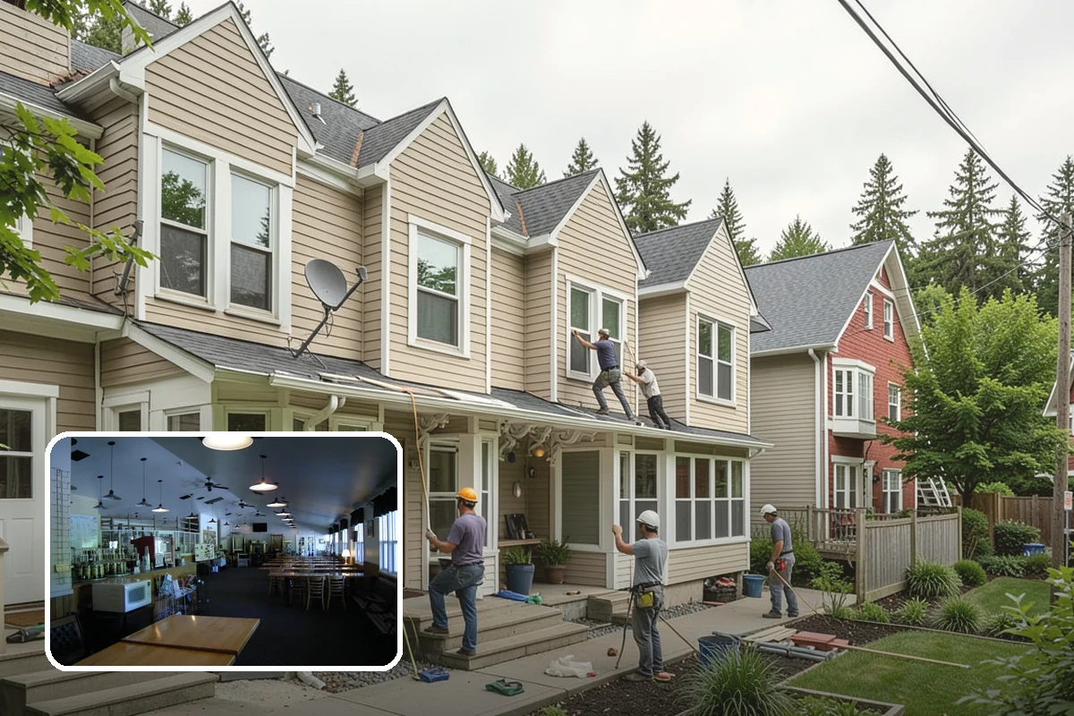 Structural Framing in Black Diamond, King County, WA - A continuous, engineered load path from roof to foundation