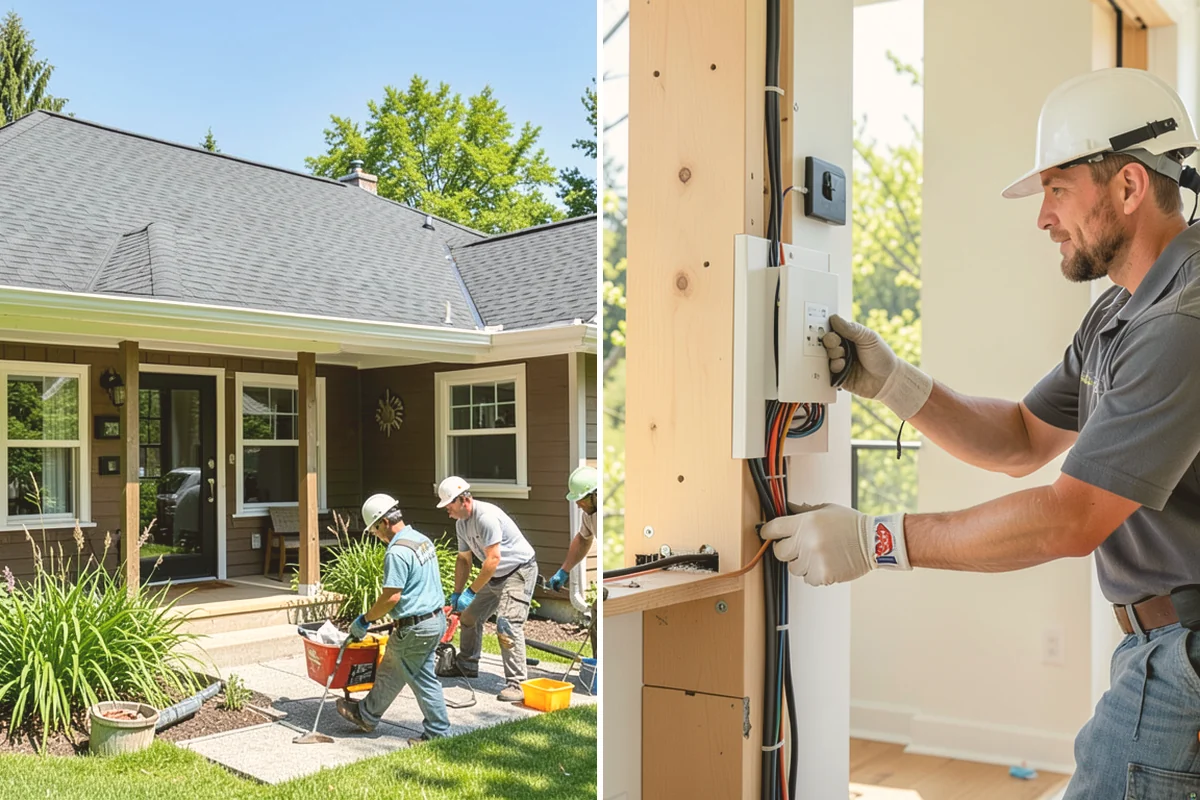 Structural Framing in Bothell, King County, WA - Study the engineered plans and stage lumber and steel by phase