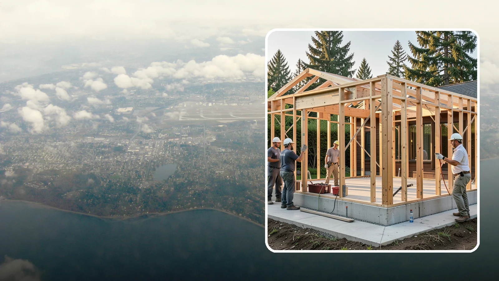 Structural Framing in Burien, King County, WA - We erect the primary load-carrying frame of your home to engineered specs built for PNW seismic and wind loads.