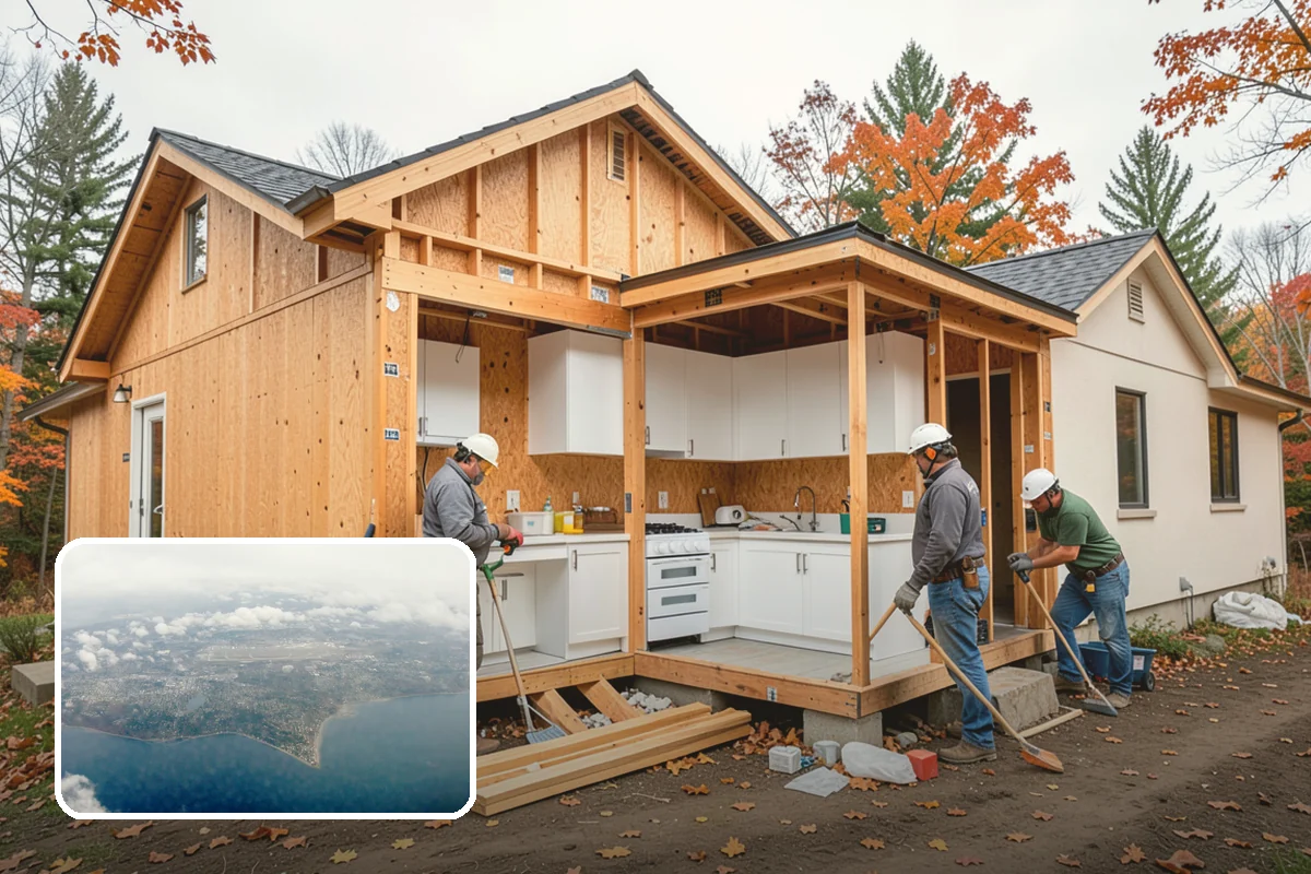 Structural Framing in Burien, King County, WA - A continuous, engineered load path from roof to foundation