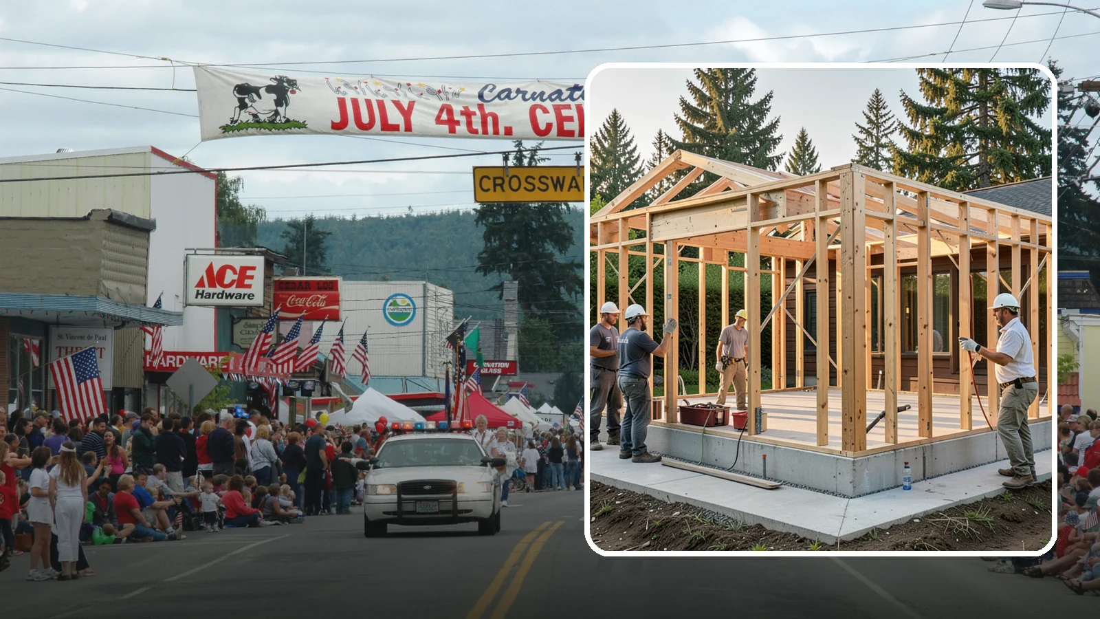 Structural Framing in Carnation, King County, WA - We erect the primary load-carrying frame of your home to engineered specs built for PNW seismic and wind loads.