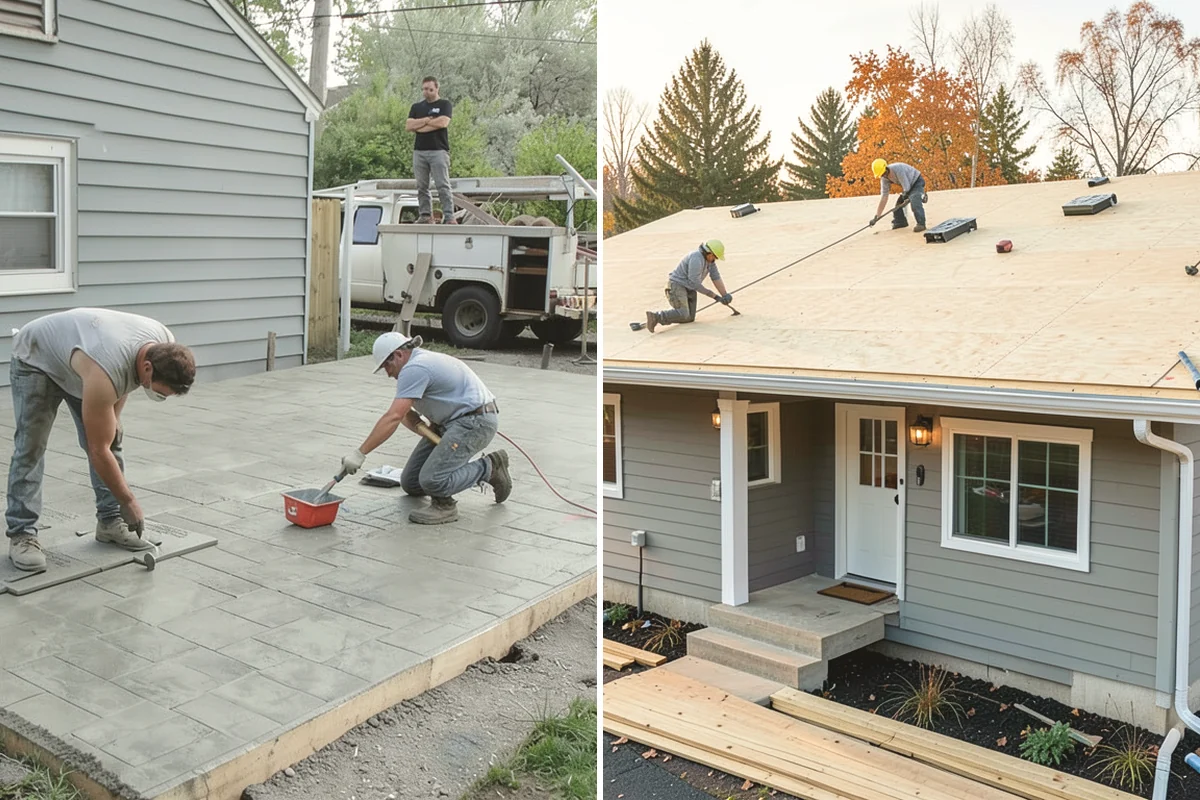 Structural Framing in Carnation, King County, WA - Study the engineered plans and stage lumber and steel by phase