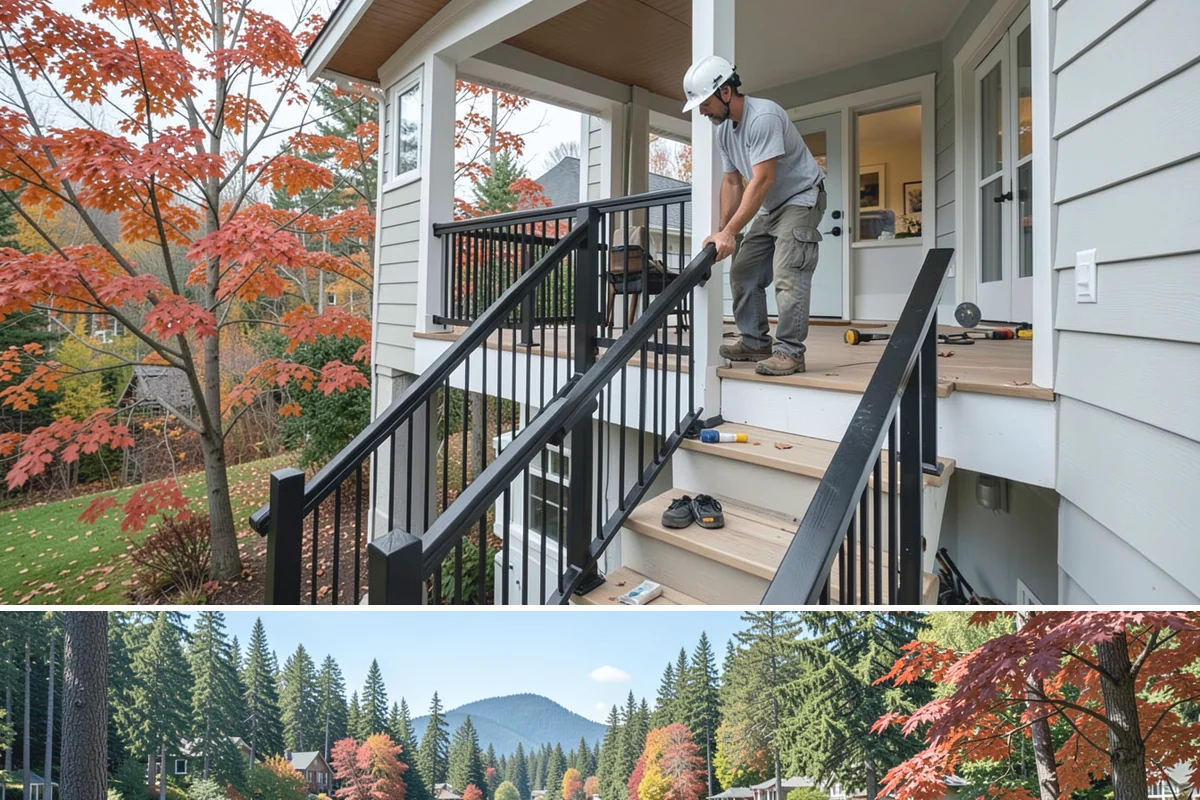 Structural Framing in Covington, King County, WA - Structural framing runs in every season
