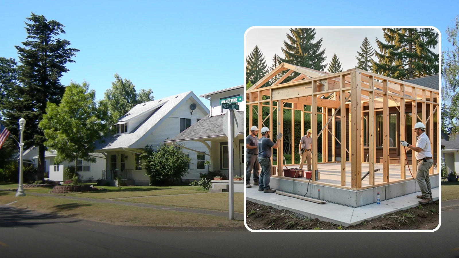 Structural Framing in DuPont, Pierce County, WA - We erect the primary load-carrying frame of your home to engineered specs built for PNW seismic and wind loads.