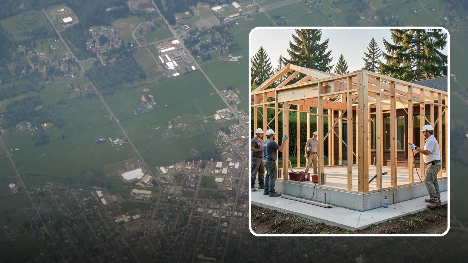 Structural Framing in Enumclaw, King County, WA - We erect the primary load-carrying frame of your home to engineered specs built for PNW seismic and wind loads.