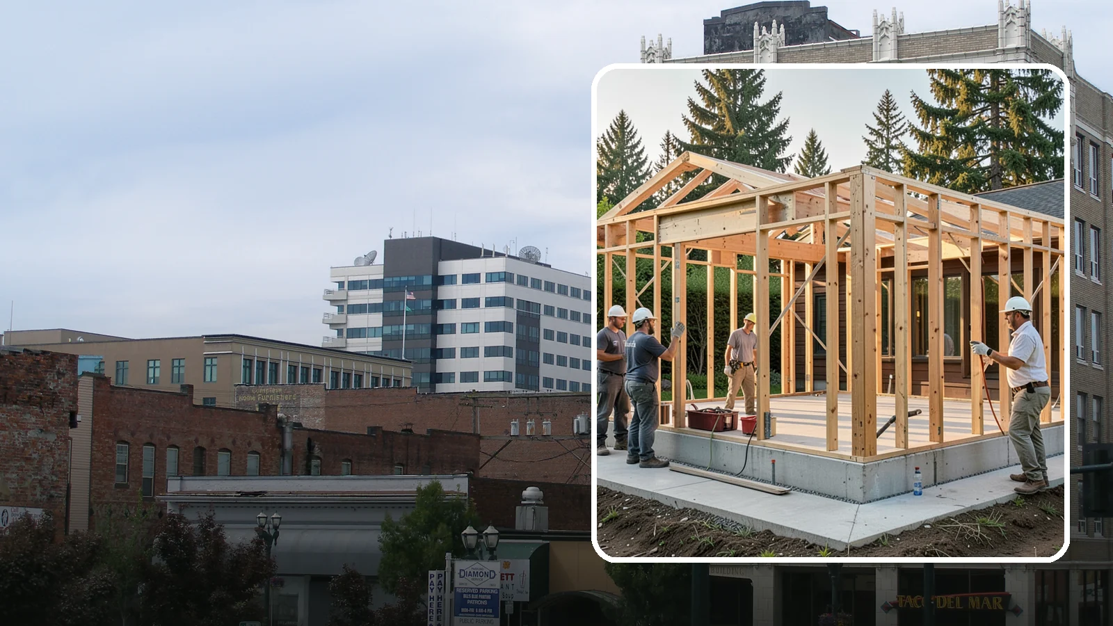 Structural Framing in Everett, Snohomish County, WA - We erect the primary load-carrying frame of your home to engineered specs built for PNW seismic and wind loads.