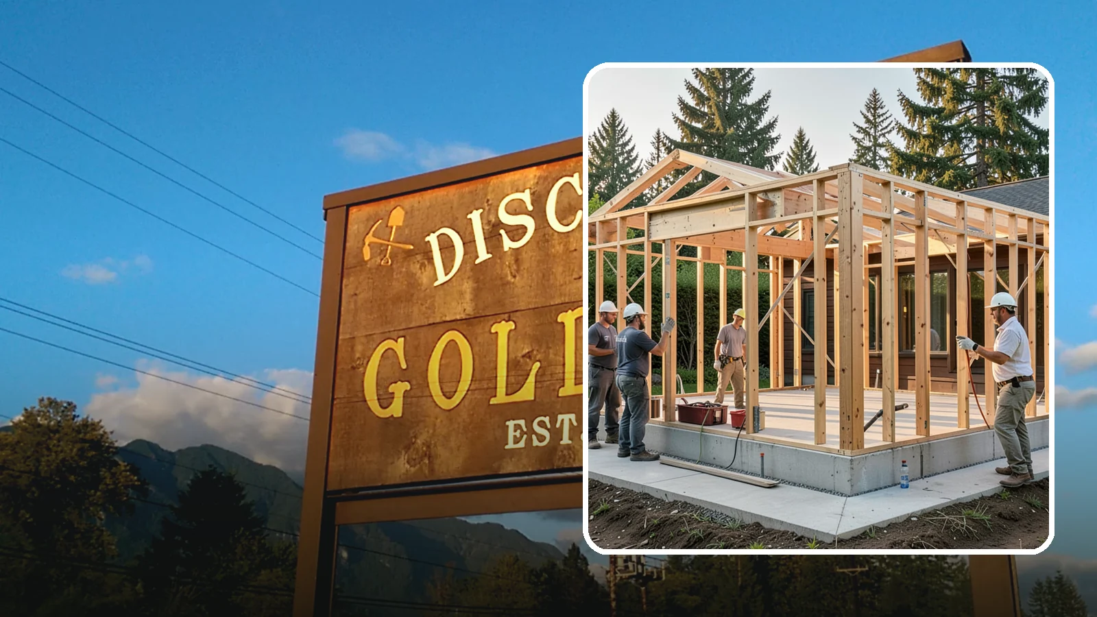 Structural Framing in Gold Bar, Snohomish County, WA - We erect the primary load-carrying frame of your home to engineered specs built for PNW seismic and wind loads.