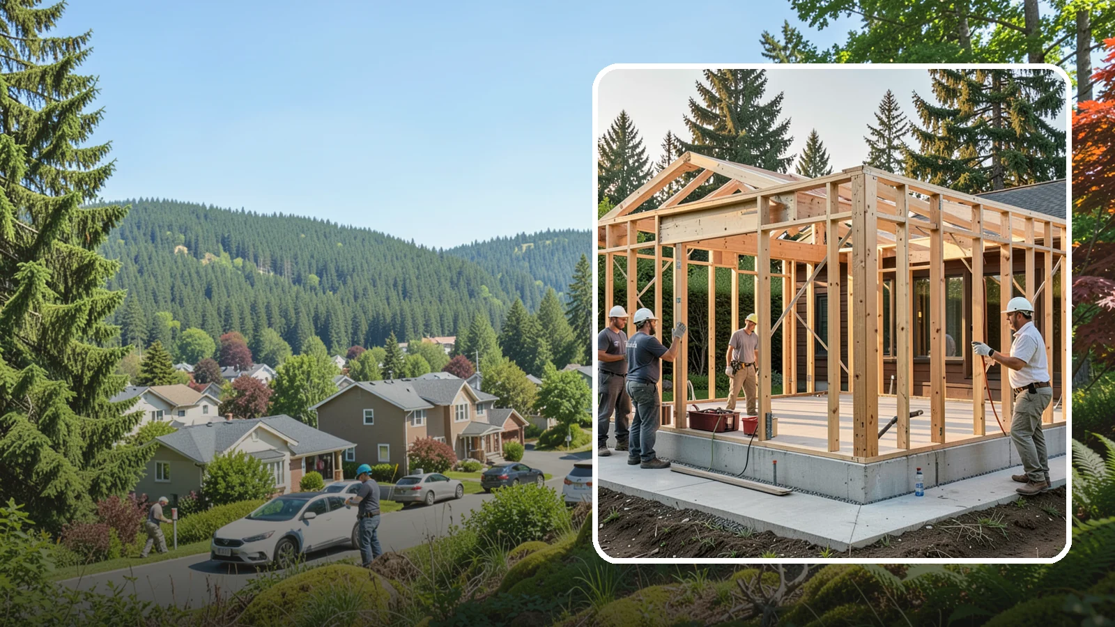 Structural Framing in Index, Snohomish County, WA - We erect the primary load-carrying frame of your home to engineered specs built for PNW seismic and wind loads.