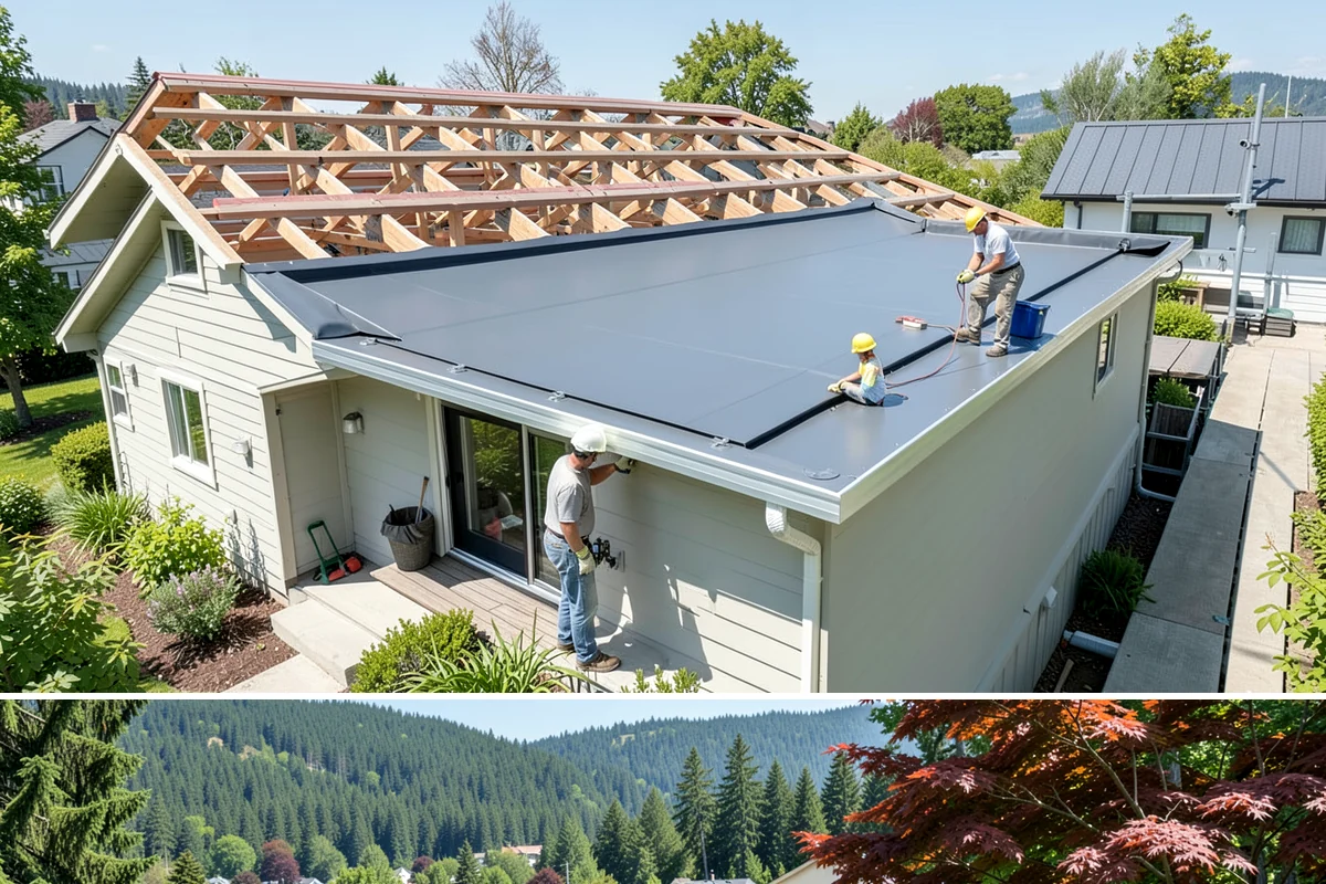 Structural Framing in Index, Snohomish County, WA - Structural framing runs in every season