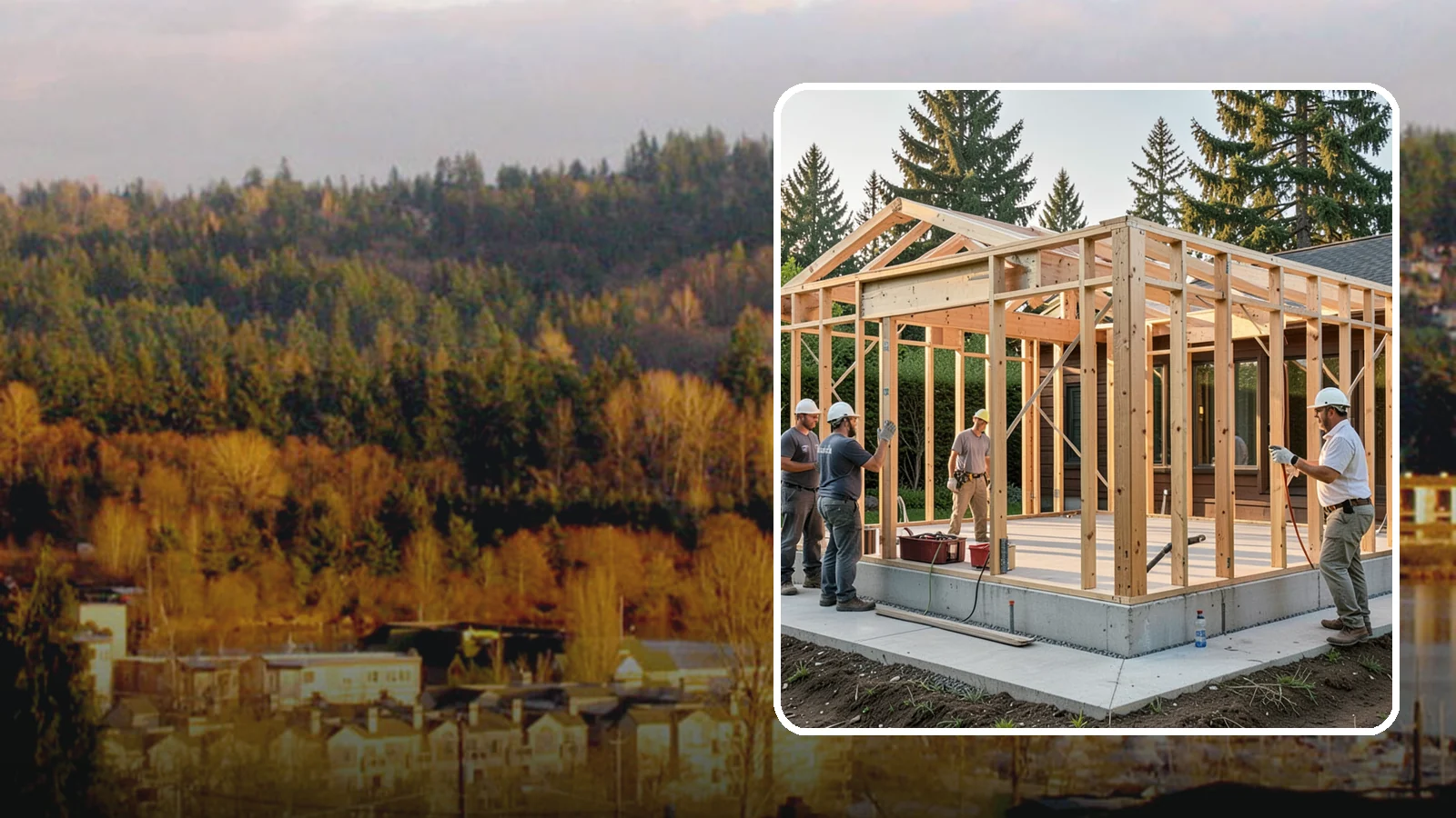 Structural Framing in Kenmore, King County, WA - We erect the primary load-carrying frame of your home to engineered specs built for PNW seismic and wind loads.